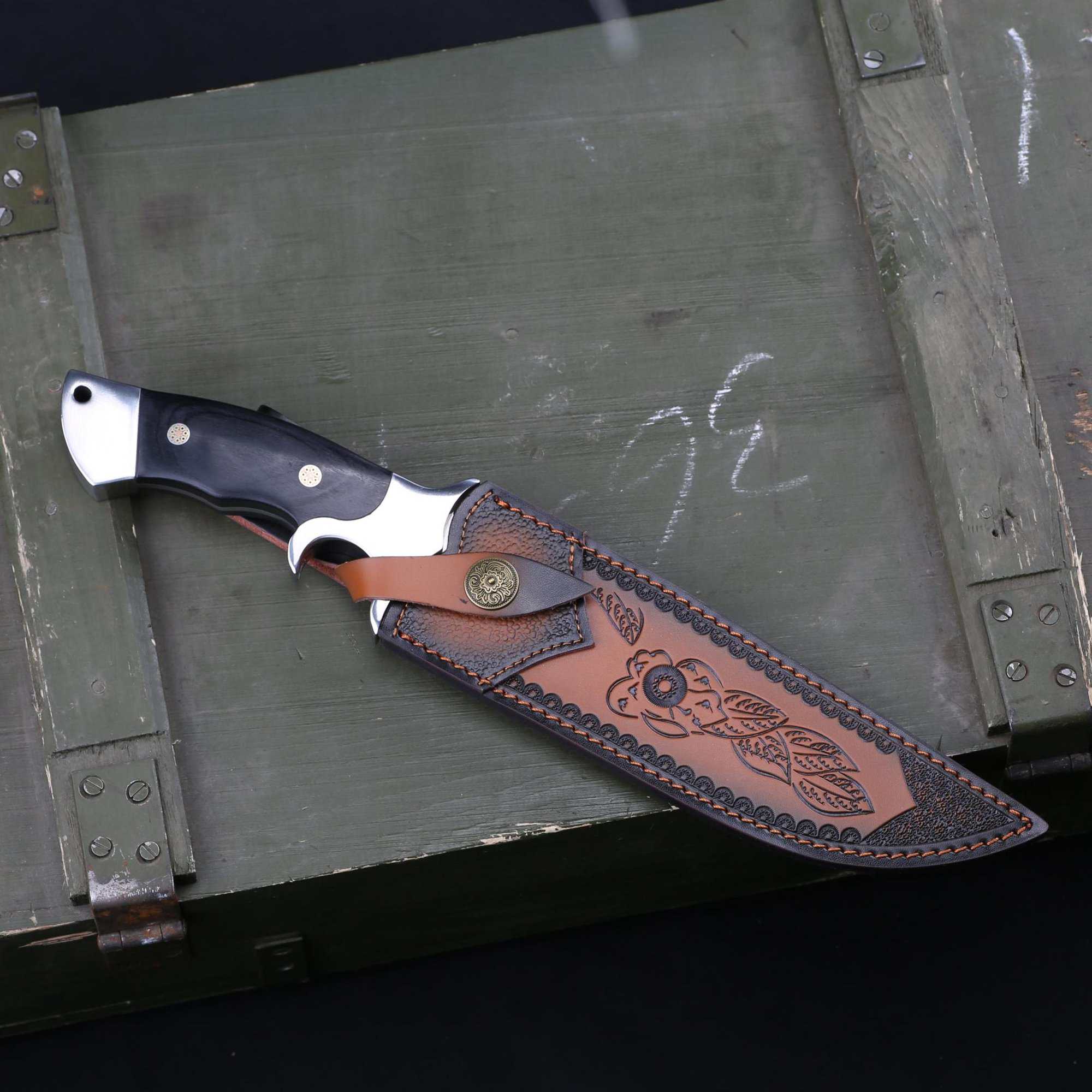 AC029 Large Tactical & Survival Bowie Knife - Image 6