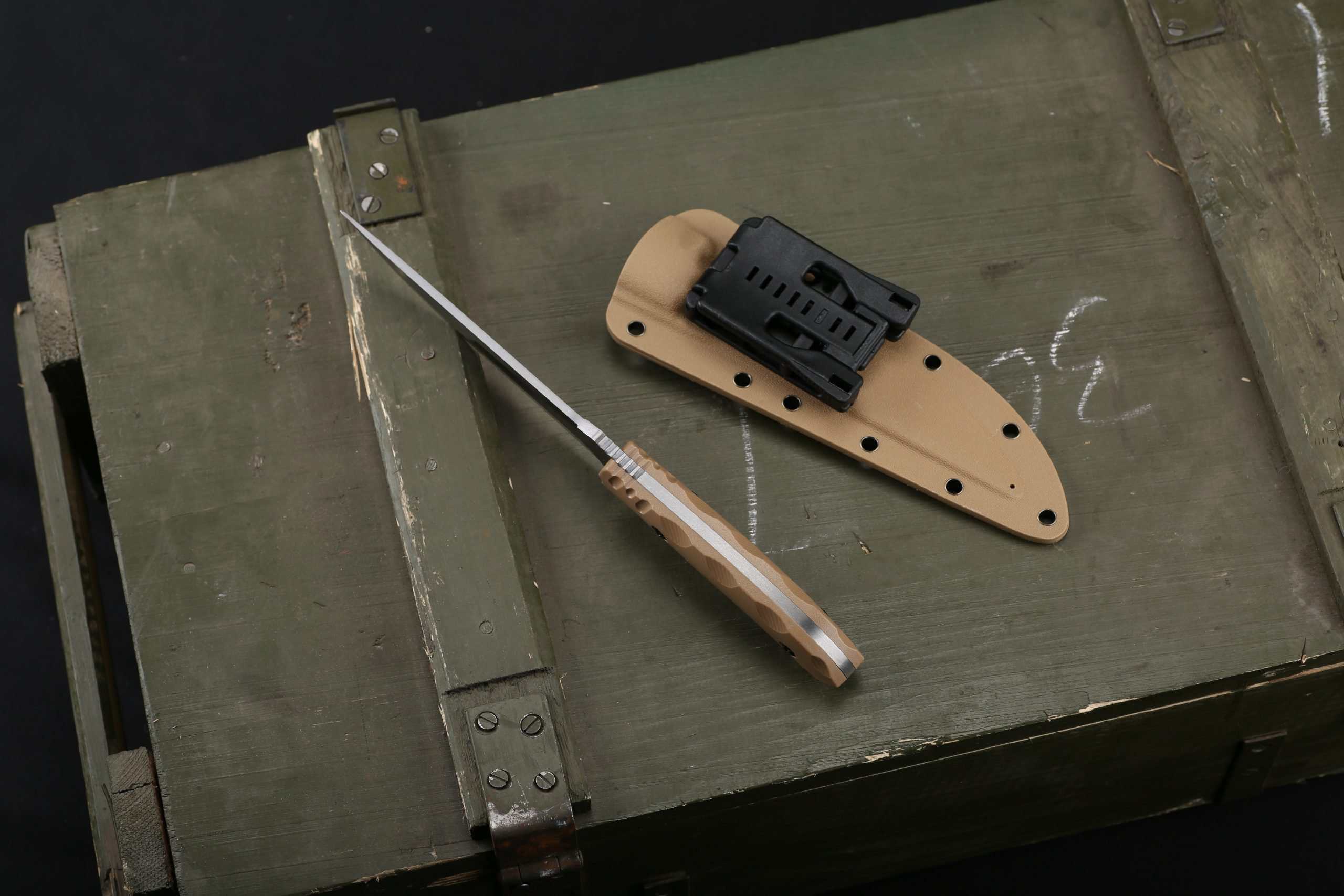 Ac001 full tang tactical & survival knife