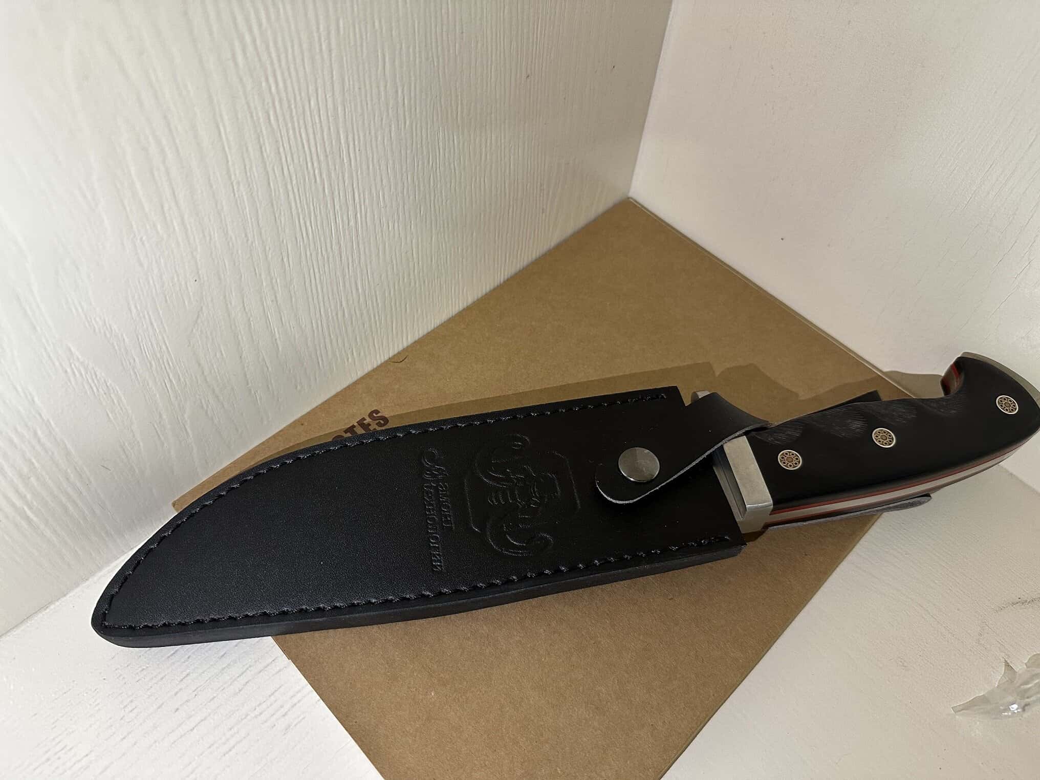 Ac005 full tang large bowie knife customer reviews and real photos