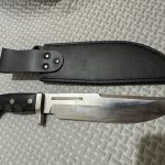 Ac005 full tang large bowie knife customer reviews and real photos8
