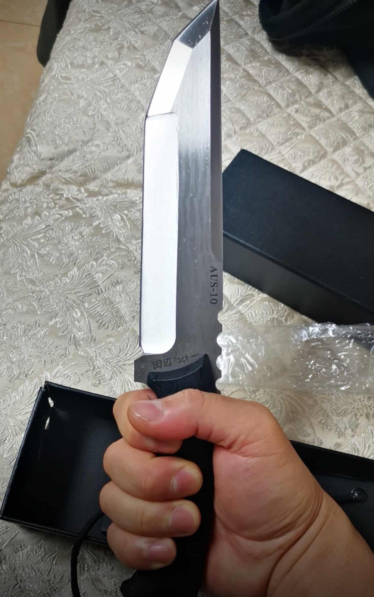 Ac025 tactical fixed blade knife customer review photo1