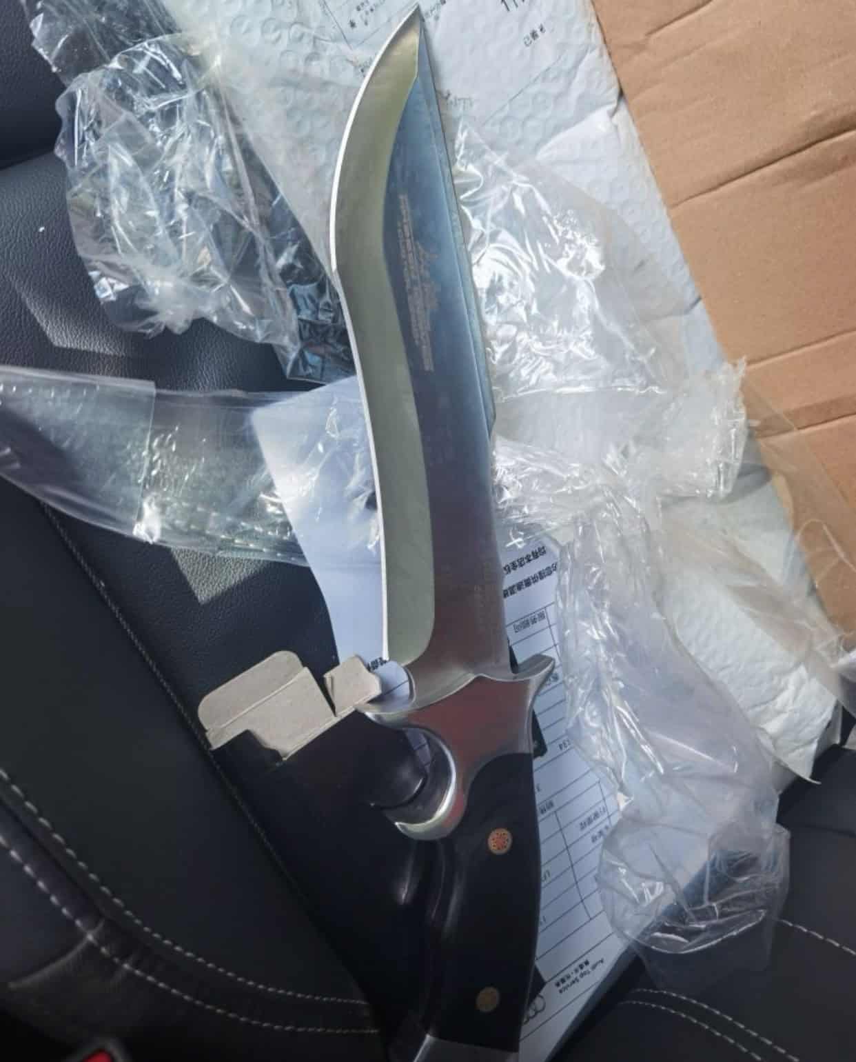 Click to view full screen Ac029 large tactical & survival bowie product reviews and real photos3