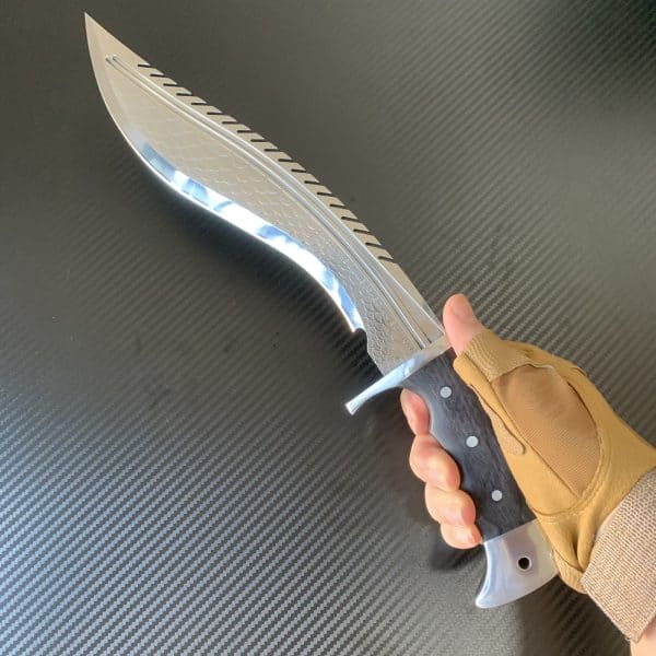 Af020 taktisches Messer im nepalesischen Stil 3d Fischschuppenklinge 3