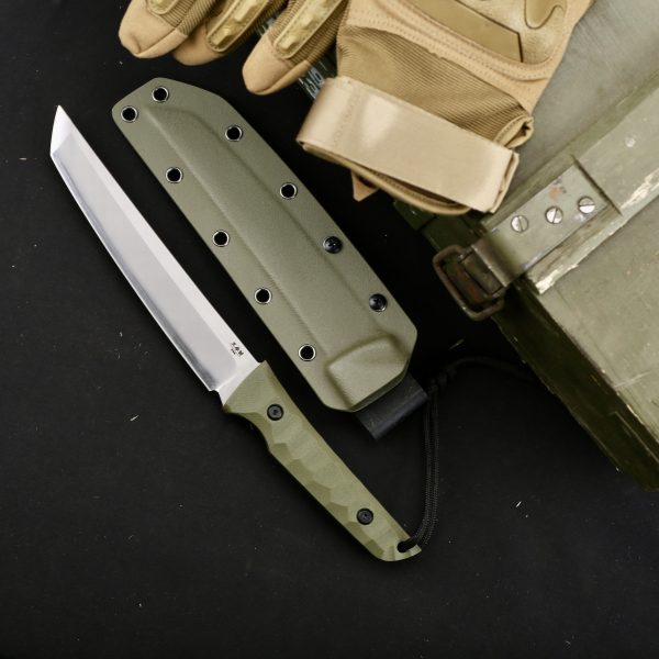 Ac026 san mai tanto tactical & survival knife