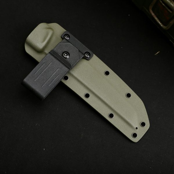 Ac026 san mai tanto tactical & survival knife sheath
