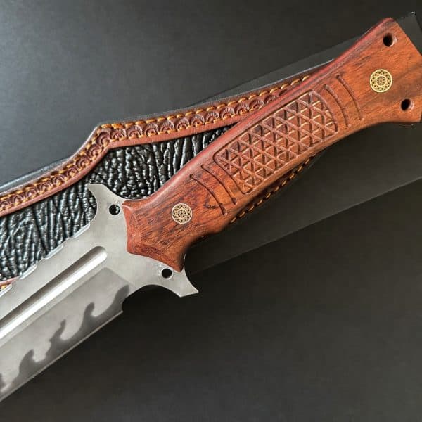 Ac031 dettagli del manico e del tallone