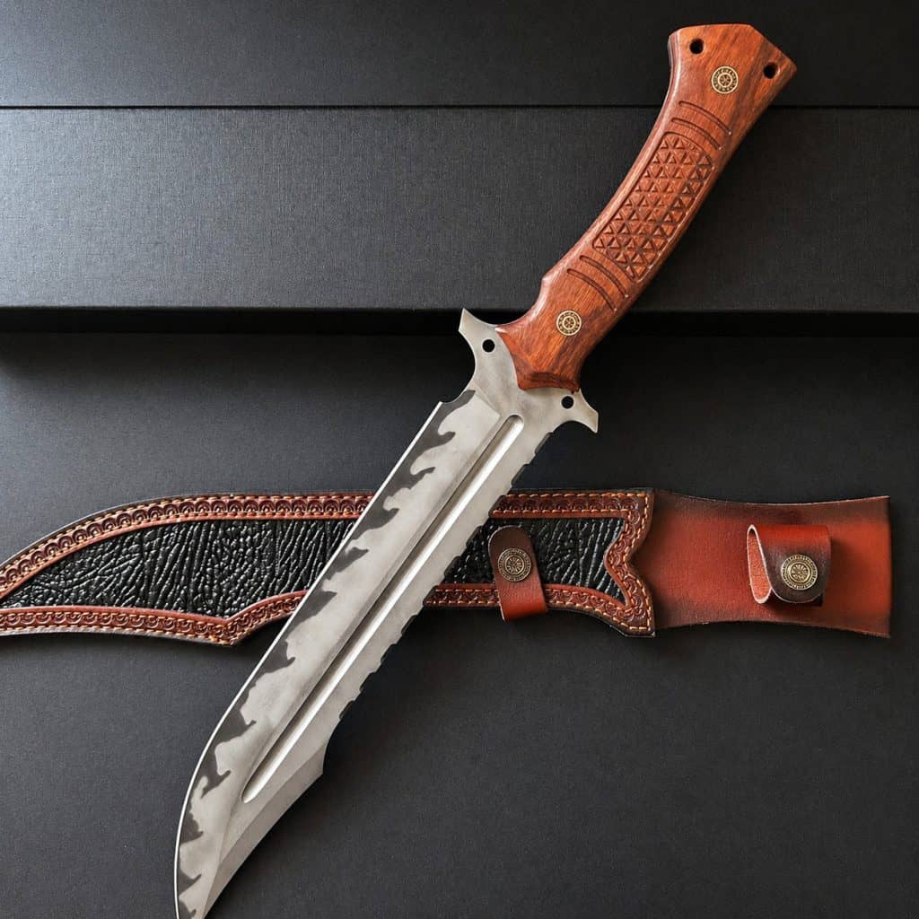 Ac031 machete pantalla general con funda