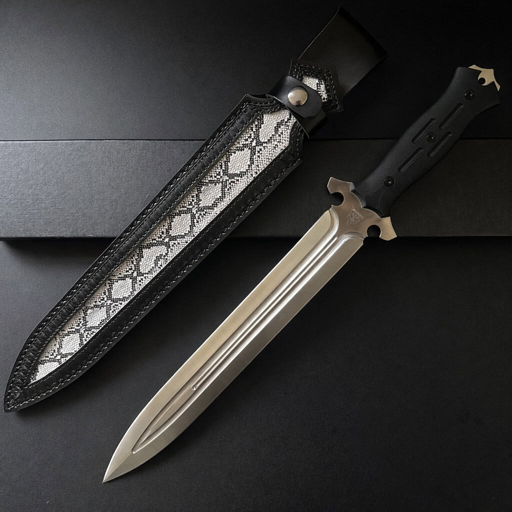 Ac042 espada corta de espiga completa grado coleccionista1